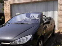 Gebraucht Peugeot 206 109 PS (80 kW) 2004 Schwarz Cabrio