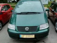 Gebraucht VW Sharan 131 PS (96 kW) 2004 Schwarz Van / Kleinbus