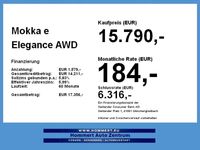Gebraucht Opel Mokka-e Elegance 100 kW (136 PS) 2022 Kontrast grau SUV