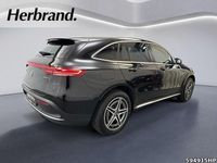 Gebraucht Mercedes EQC400 AMG 300 kW (408 PS) 2022 Metalliclack obsidianschwarz SUV