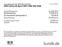 gebraucht BMW 320 320 d xdrive M-Sport LED's GSD SHZ AHK Sportpaket Bluetooth Navi Klima Aktivlenku