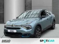 Używany Citroën e-C4 Feel 100 kW (136 KM) 2021 Niebieski Sedan/Limuzyna