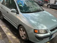 Gebraucht Mitsubishi Space Star 98 PS (72 kW) 2004 Grün Van / Kleinbus