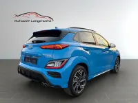 Gebraucht Hyundai Kona N Line 120 PS (88 kW) 2021 Blau SUV