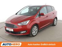Gebraucht Ford C-MAX Titanium 150 PS (110 kW) 2017 Rot Van / Kleinbus