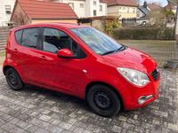 Gebraucht Opel Agila 68 PS (50 kW) 2012 Rot Kleinwagen