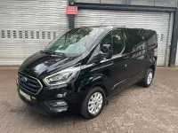 Gebraucht Ford Transit Custom Trend 170 PS (125 kW) 2019 Schwarz Van / Kleinbus