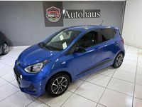 Gebraucht Hyundai i10 Passion 67 PS (49 kW) 2018 Blau Kleinwagen