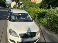 Gebraucht Skoda Roomster Style 86 PS (63 kW) 2011 Weiß Van / Kleinbus