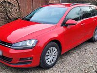 Gebraucht VW Golf VII 105 PS (77 kW) 2014 Rot Kombi