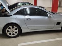 Gebraucht Mercedes SL500 306 PS (225 kW) 2003 Silber Cabrio