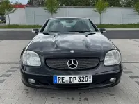 Gebraucht Mercedes SLK320 218 PS (160 kW) 2001 Schwarz Cabrio