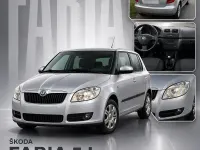 Gebraucht Skoda Fabia 60 PS (44 kW) 2009 Silber Kleinwagen
