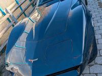 Second-hand Corvette C3 190 CP (139 kW) 1981 Albastru