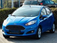 Gebraucht Ford Fiesta SYNC Edition 95 PS (69 kW) 2014 Blau Kleinwagen