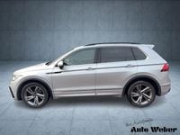 Gebraucht VW Tiguan R-line 150 PS (110 kW) 2021 Silber SUV