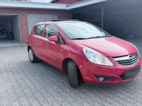 Gebraucht Opel Corsa 80 PS (58 kW) 2007 Rot Kleinwagen