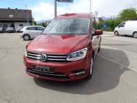 Gebraucht VW Caddy Maxi Highline 125 PS (91 kW) 2017 Rot Van / Kleinbus