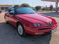 Gebraucht Alfa Romeo Spider 192 PS (141 kW) 1996 Rot Cabrio