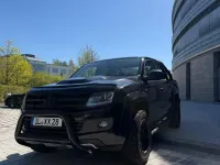 Gebraucht VW Amarok Dark Label 180 PS (132 kW) 2015 Schwarz Pickup