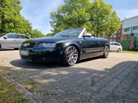 Gebraucht Audi A4 Cabriolet 163 PS (119 kW) 2004 Schwarz Cabrio