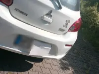 Gebraucht Mitsubishi Space Star 71 PS (52 kW) 2017 Weiß Kleinwagen