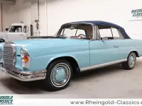 Gebraucht Mercedes 250 SE 150 PS (110 kW) 1966 Blau Cabrio