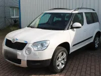 Gebraucht Skoda Yeti 122 PS (89 kW) 2013 Weiß SUV