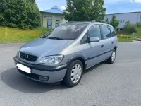 Gebraucht Opel Zafira Elegance 101 PS (74 kW) 2002 Silber Van / Kleinbus
