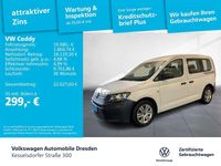 Gebraucht VW Caddy Basis 102 PS (75 kW) 2021 Weiß Van / Kleinbus