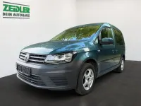 Gebraucht VW Caddy Trendline 102 PS (75 kW) 2017 Bambusgarden green Van / Kleinbus