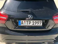 Używany Mercedes A220 184 KM (135 kW) 2016 Czarny Sedan/Limuzyna
