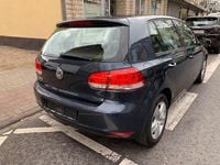 Gebraucht VW Golf VI Trendline 80 PS (58 kW) 2009 Blau Kleinwagen