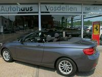 Gebraucht BMW 218 Advantage 150 PS (110 kW) 2017 Grau metallic Cabrio