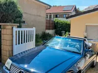 Gebraucht Mercedes SL500 320 PS (235 kW) 1996 Blau Cabrio