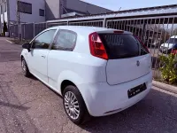 Gebraucht Fiat Punto Dynamic 77 PS (56 kW) 2009 Weiß Kleinwagen
