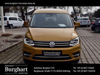 Gebraucht VW Caddy Highline 125 PS (91 kW) 2017 Sandstorm yellow Van / Kleinbus