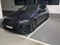 Używany Mercedes E400 330 KM (242 kW) 2020 Niebieski Sedan/Limuzyna