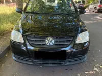 Gebraucht VW Fox 55 PS (40 kW) 2008 Schwarz Kleinwagen