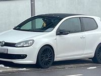 Gebraucht VW Golf VI R-line 110 PS (80 kW) 2009 Weiß Kleinwagen