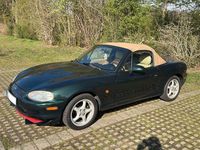 Usata Mazda MX5 110 CV (80 kW) 1999 Verde Cabrio