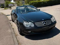 Gebraucht Mercedes SL500 306 PS (225 kW) 2006 Schwarz Cabrio
