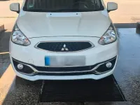 Gebraucht Mitsubishi Space Star 70 PS (51 kW) 2018 Weiß Kleinwagen