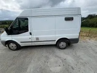 Gebraucht Ford Tourneo Trend 101 PS (74 kW) 2012 Weiß Van / Kleinbus