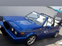 Gebraucht VW Golf Cabriolet 95 PS (69 kW) 1986 Blau Cabrio