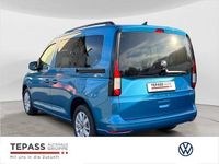 Neu VW Caddy Life 122 PS (89 kW) 2025 Blau Van / Kleinbus