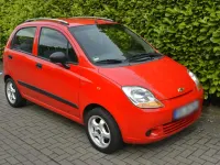 Gebraucht Chevrolet Matiz SE 67 PS (49 kW) 2007 Rot Kleinwagen