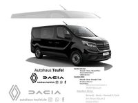 Neu Renault Trafic Komfort 150 PS (110 kW) 2025 Schwarz (tenebroschwarz) Van / Kleinbus