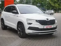 Gebraucht Skoda Karoq SportLine 190 PS (139 kW) 2020 Weiß SUV