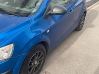 Gebraucht Chevrolet Aveo 69 PS (50 kW) 2012 Blau Kleinwagen
